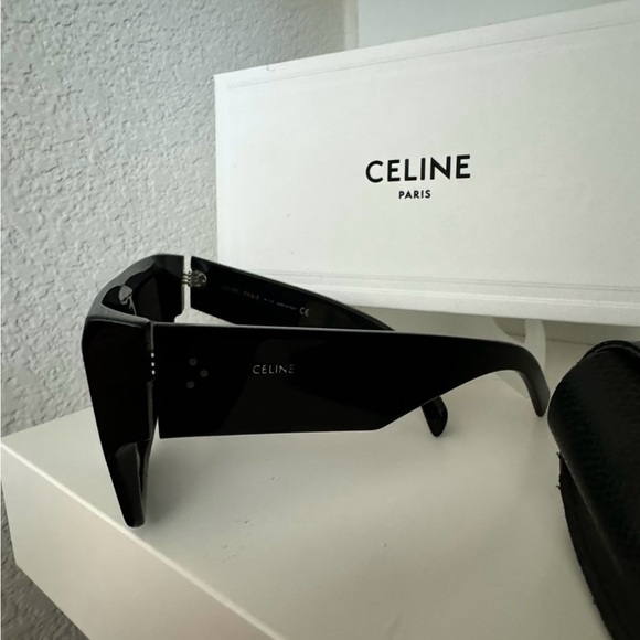 Celine polarized flat top square sunglasses - Picture 3 of 6